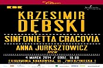 Zdjęcie na https://www.viapoland.com/ - portal informacyjny: Krzesimir D&#281;bski i Anna Jurksztowicz w Krakowie 4 marca 2014 r.