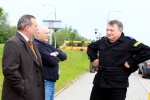 Zdjęcie na https://www.viapoland.com/ - portal informacyjny: Marszałek przyleciał do Raciborza