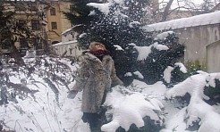 Zimowy spacer po ogrodzie Mehoffera