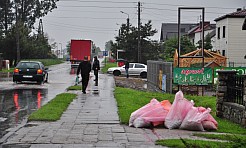 Krzyżanowice: Woda z pól zalewa im domy