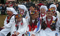 Plon przyniesiony na Dożynki  2010 w Andrychowie