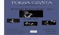 POEZJA CZYSTA - koncert Bozeny Boby-Dygi z zesopłem 