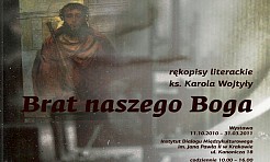 Wystawa rękopisów Karola Wojtyły