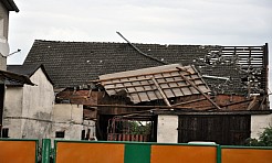Trąba powietrzna przeszła przez Szonowice