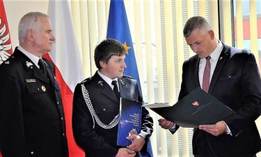 Cezary Głąb strażakiem czerwca’17