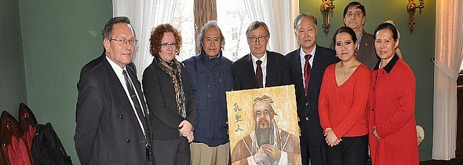 Li Kecai z Pekinu ambasadorem chińskiego malarstwa w Polsce