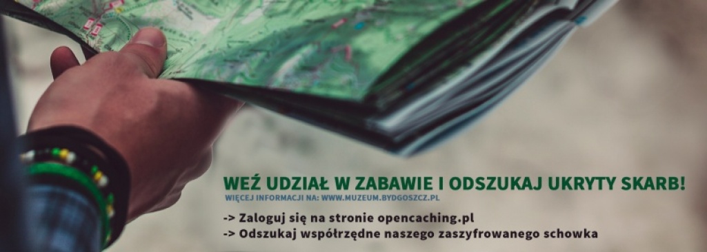 Zapraszamy do poszukiwań tajemniczej skrytki z nagrodami! Baw się z Muzeum w opencaching!